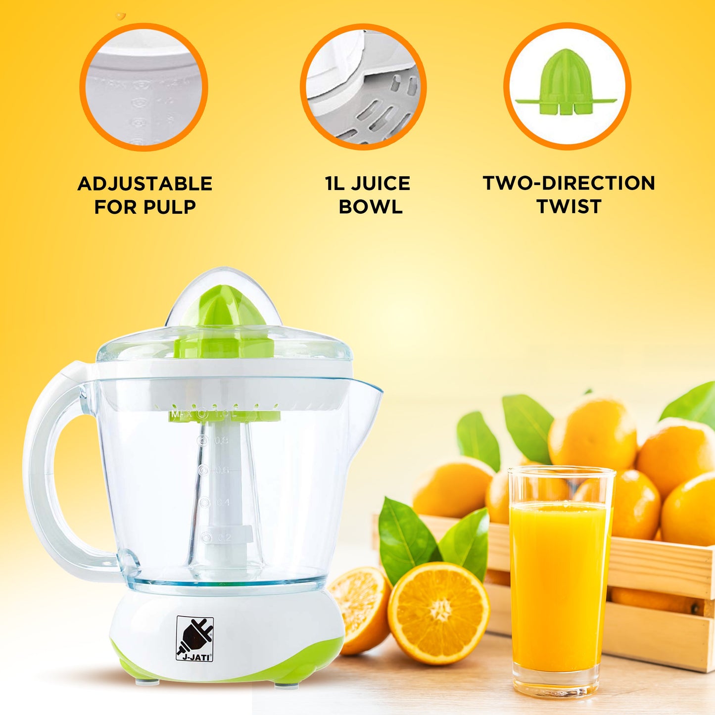 J-Jati Citrus Juicer Extractor - 12/CASE