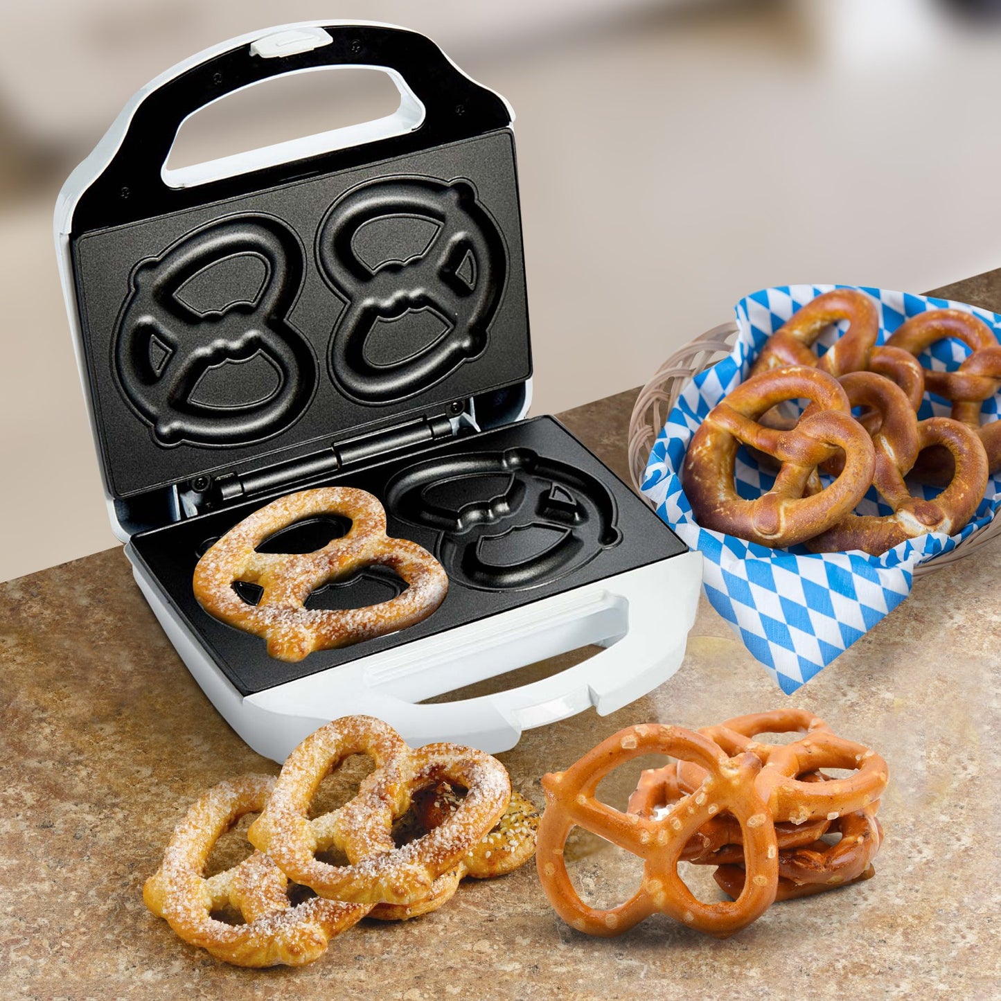 J-JATI Soft Pretzel Maker