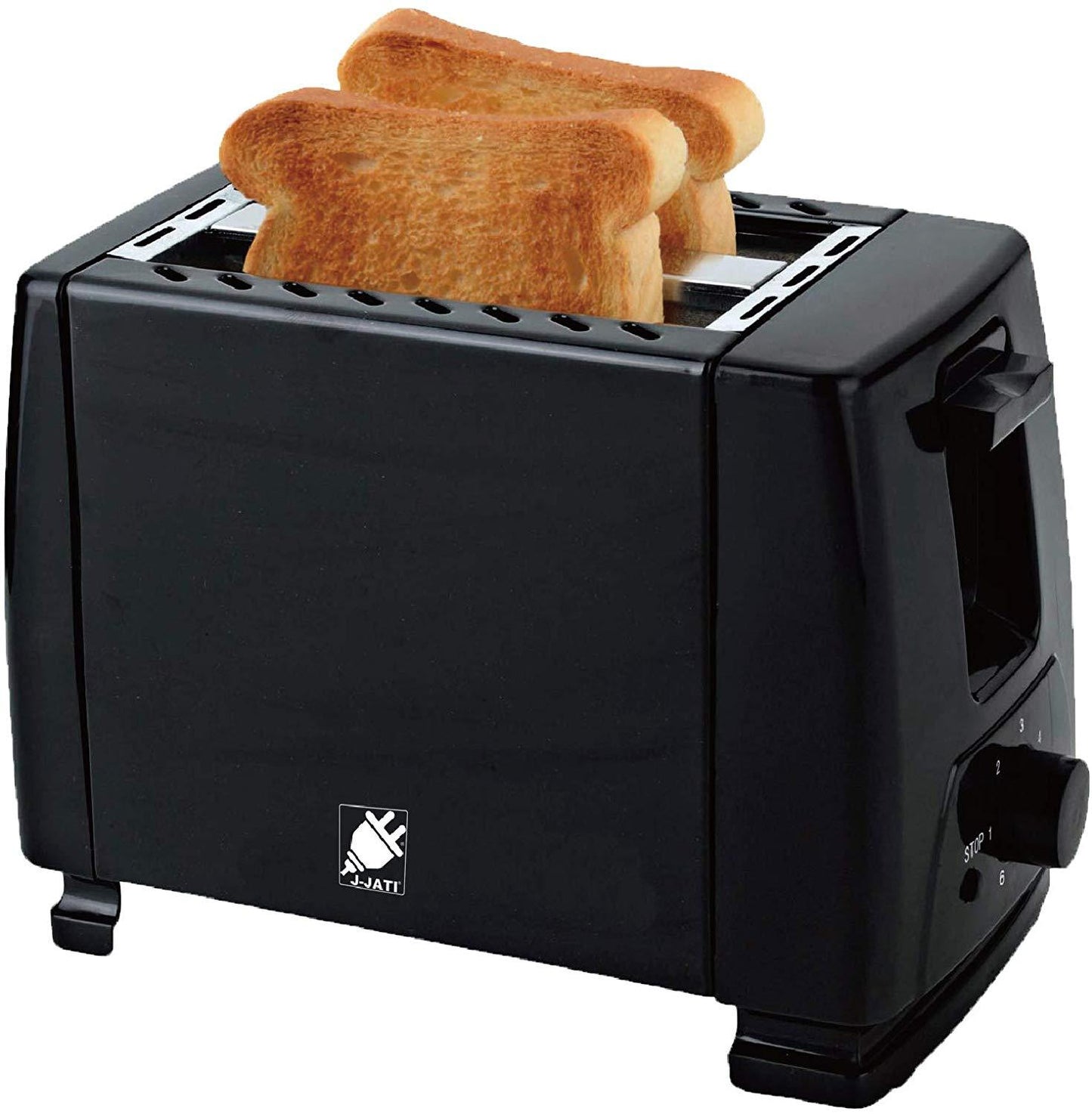 J-Jati 2 Slice Pop up Bread Toaster - 12/CASE
