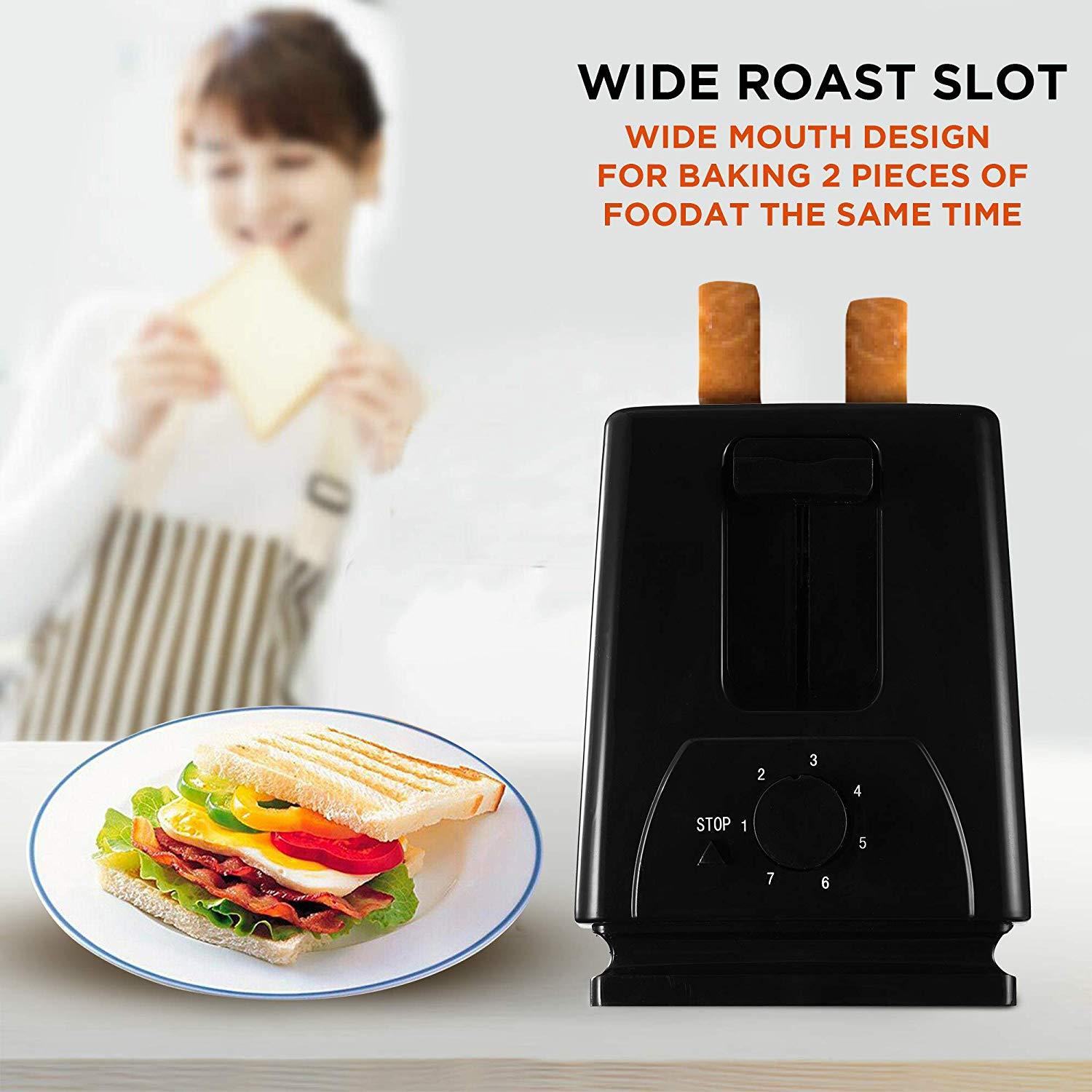 Wide shop mouth toaster